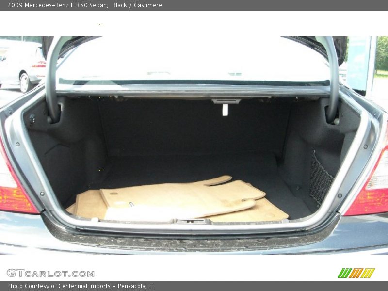 Black / Cashmere 2009 Mercedes-Benz E 350 Sedan