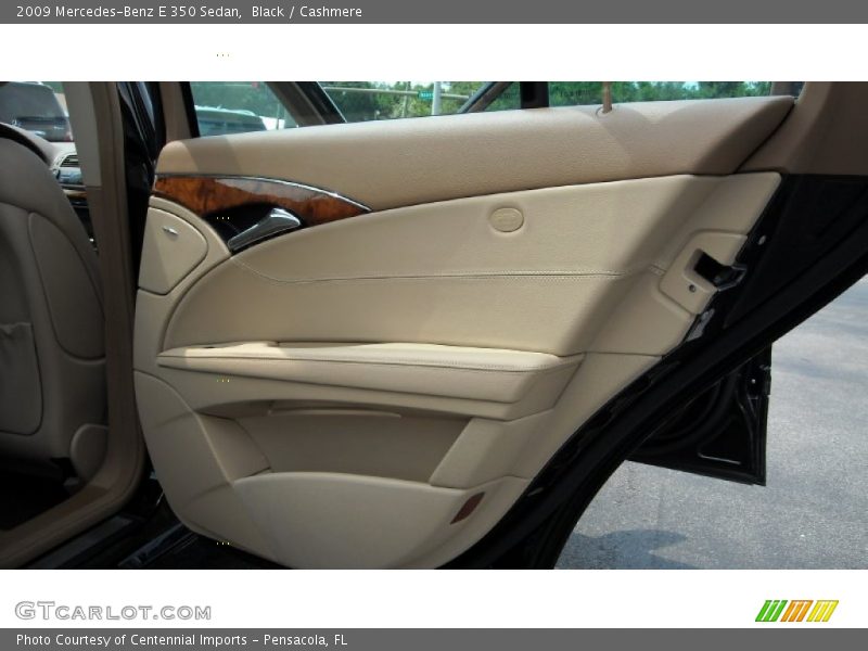 Black / Cashmere 2009 Mercedes-Benz E 350 Sedan