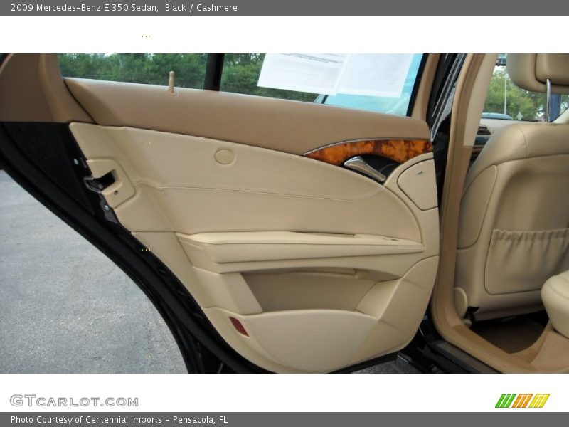 Black / Cashmere 2009 Mercedes-Benz E 350 Sedan
