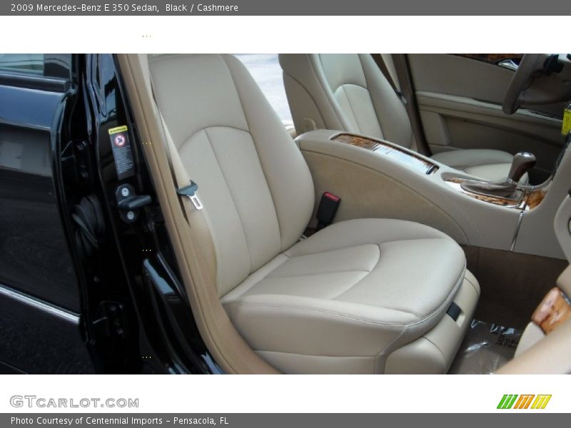 Black / Cashmere 2009 Mercedes-Benz E 350 Sedan