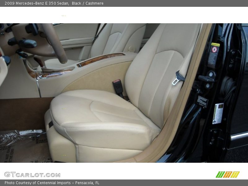Black / Cashmere 2009 Mercedes-Benz E 350 Sedan