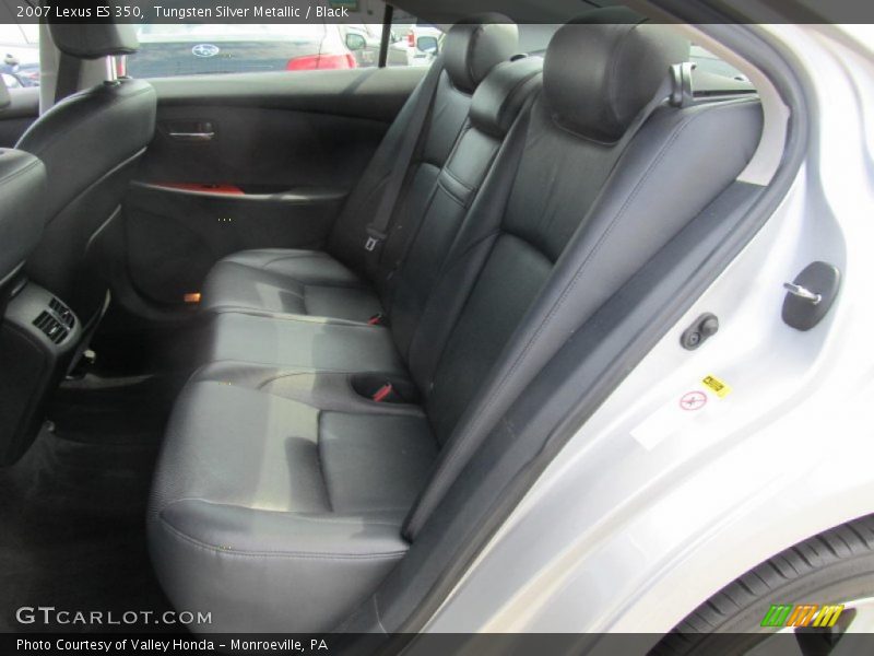 Tungsten Silver Metallic / Black 2007 Lexus ES 350