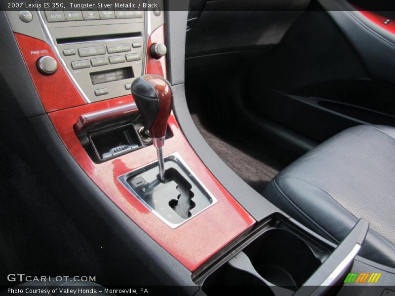 Tungsten Silver Metallic / Black 2007 Lexus ES 350