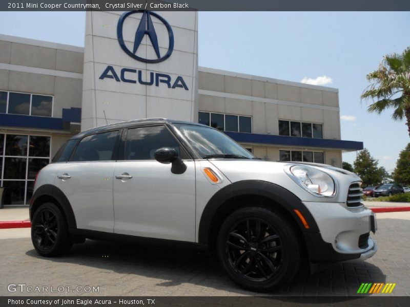Crystal Silver / Carbon Black 2011 Mini Cooper Countryman