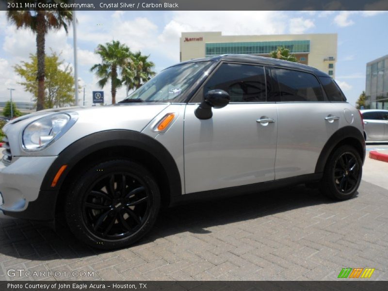 Crystal Silver / Carbon Black 2011 Mini Cooper Countryman