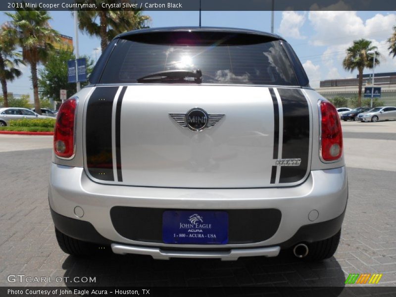 Crystal Silver / Carbon Black 2011 Mini Cooper Countryman