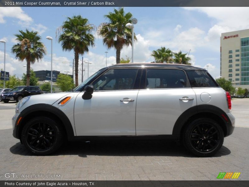 Crystal Silver / Carbon Black 2011 Mini Cooper Countryman