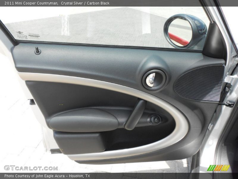 Crystal Silver / Carbon Black 2011 Mini Cooper Countryman