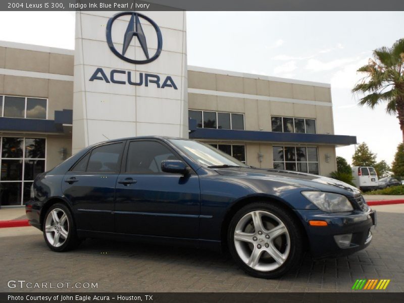 Indigo Ink Blue Pearl / Ivory 2004 Lexus IS 300