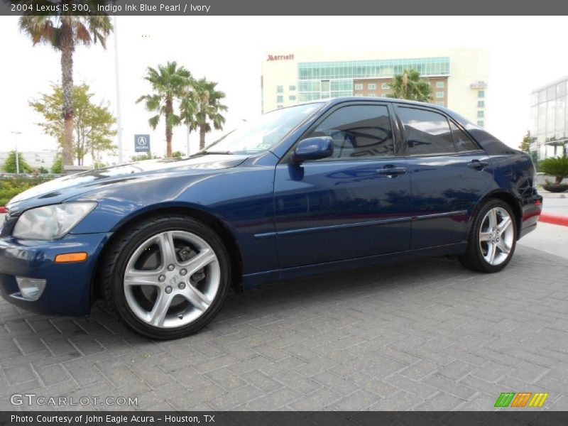 Indigo Ink Blue Pearl / Ivory 2004 Lexus IS 300