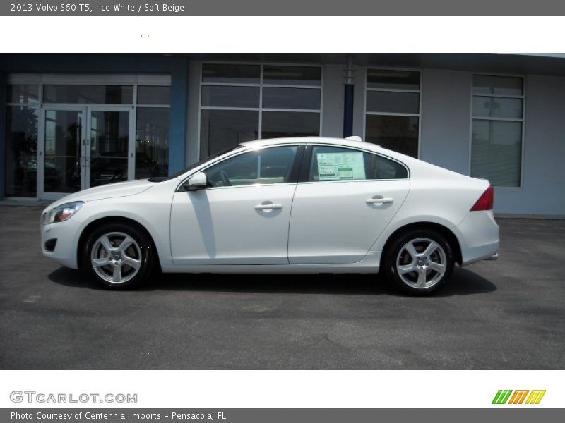  2013 S60 T5 Ice White