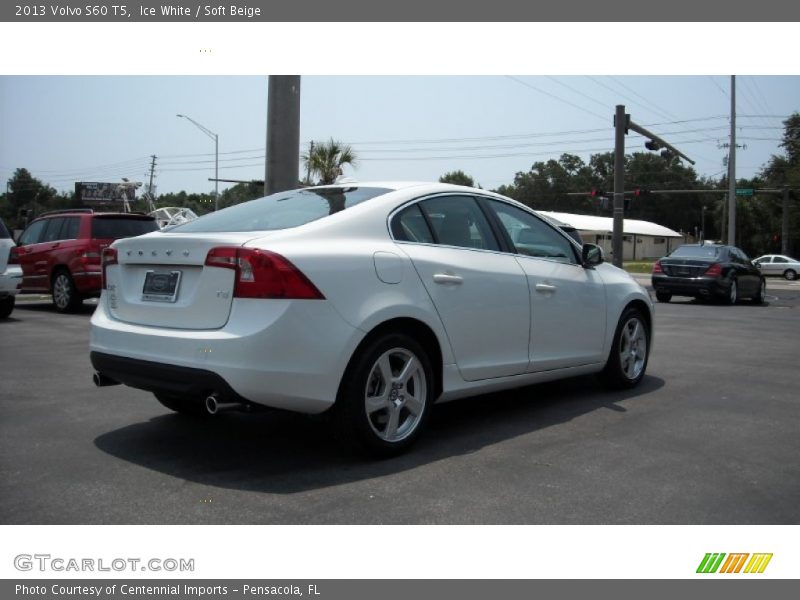 Ice White / Soft Beige 2013 Volvo S60 T5