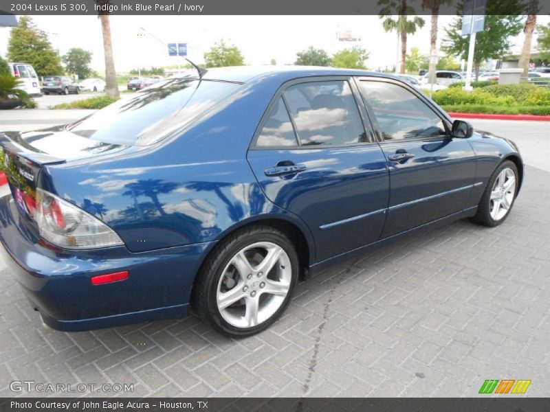Indigo Ink Blue Pearl / Ivory 2004 Lexus IS 300