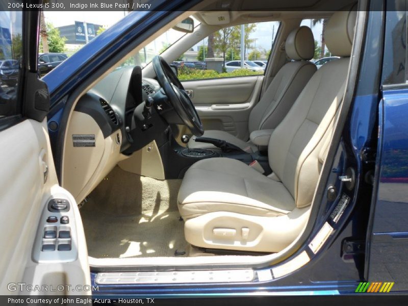 Indigo Ink Blue Pearl / Ivory 2004 Lexus IS 300