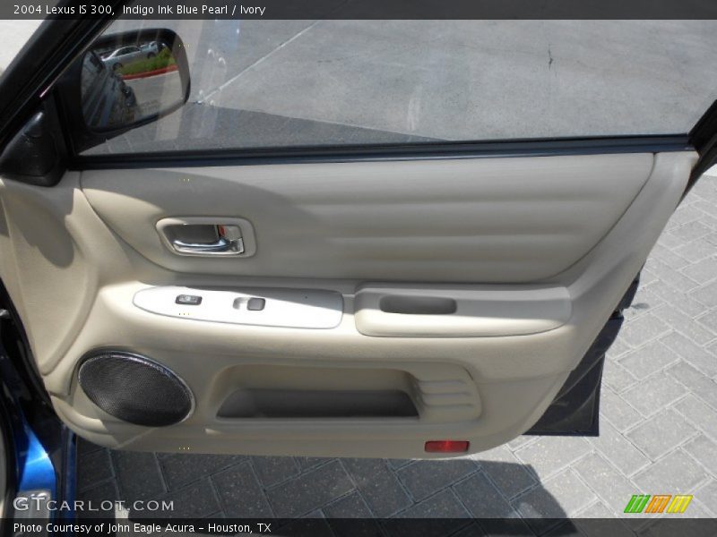 Indigo Ink Blue Pearl / Ivory 2004 Lexus IS 300