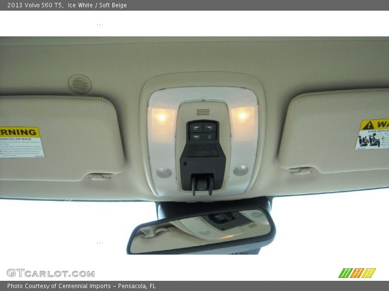 Ice White / Soft Beige 2013 Volvo S60 T5