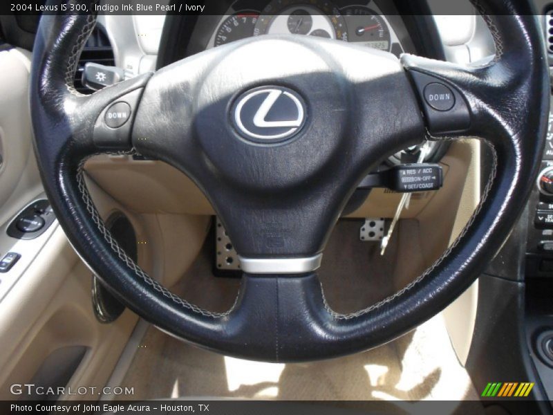 Indigo Ink Blue Pearl / Ivory 2004 Lexus IS 300