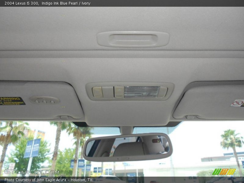 Indigo Ink Blue Pearl / Ivory 2004 Lexus IS 300