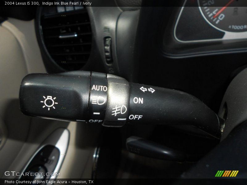 Indigo Ink Blue Pearl / Ivory 2004 Lexus IS 300