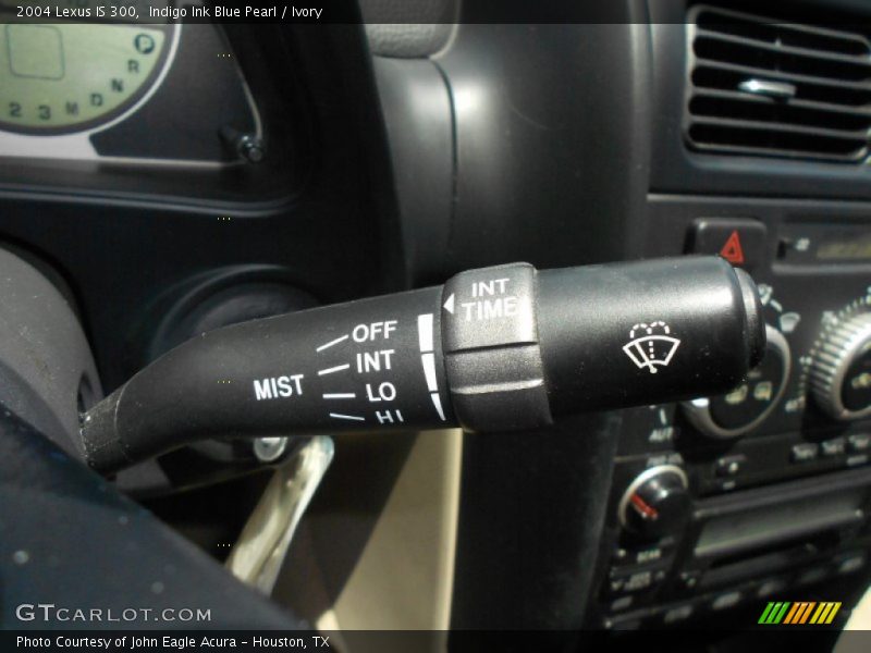 Indigo Ink Blue Pearl / Ivory 2004 Lexus IS 300