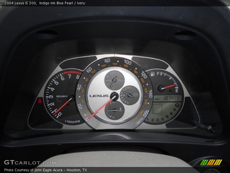 Indigo Ink Blue Pearl / Ivory 2004 Lexus IS 300