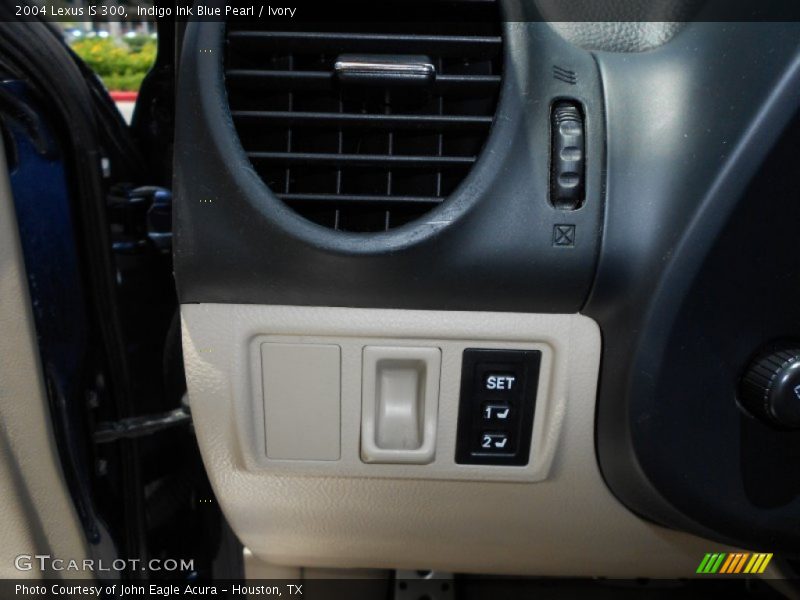 Indigo Ink Blue Pearl / Ivory 2004 Lexus IS 300