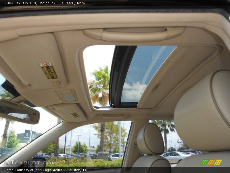 Indigo Ink Blue Pearl / Ivory 2004 Lexus IS 300