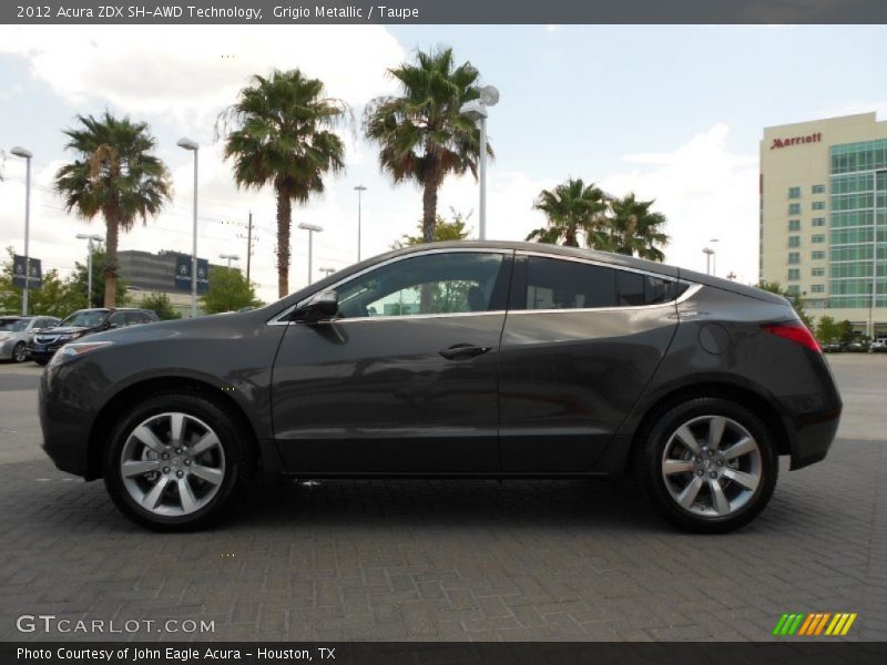  2012 ZDX SH-AWD Technology Grigio Metallic