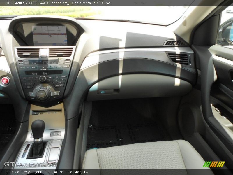 Grigio Metallic / Taupe 2012 Acura ZDX SH-AWD Technology