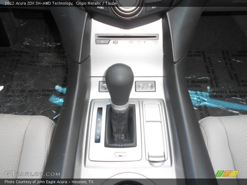  2012 ZDX SH-AWD Technology 6 Speed Sequential SportShift Automatic Shifter