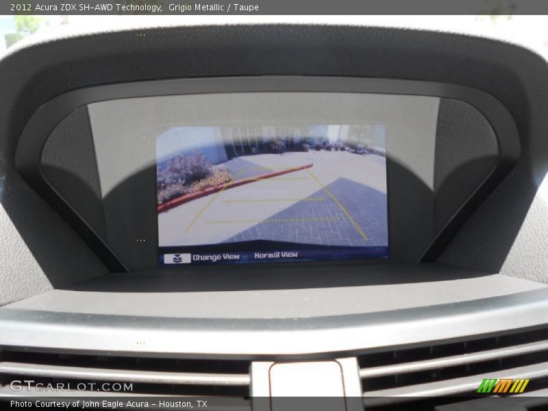 Grigio Metallic / Taupe 2012 Acura ZDX SH-AWD Technology