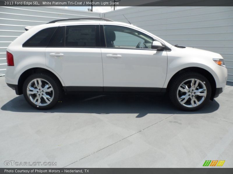  2013 Edge SEL White Platinum Tri-Coat