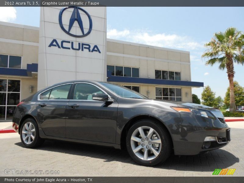 Graphite Luster Metallic / Taupe 2012 Acura TL 3.5