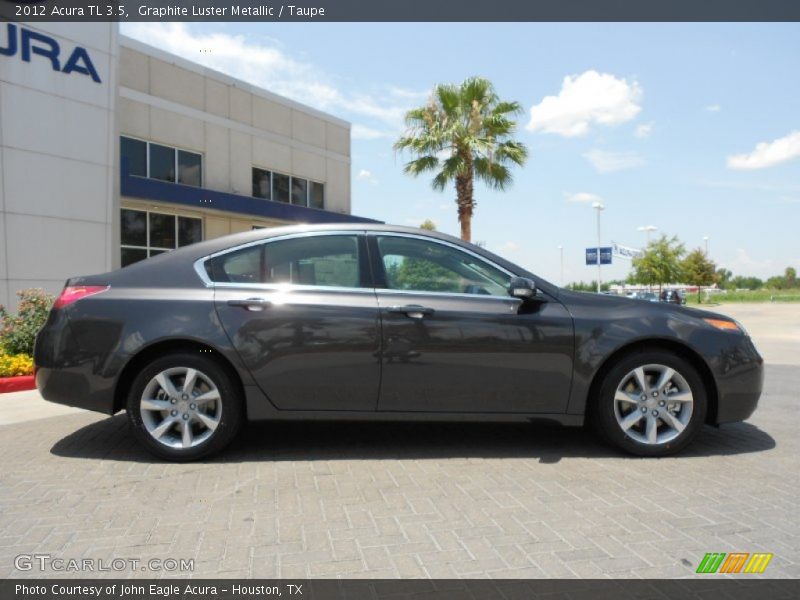 Graphite Luster Metallic / Taupe 2012 Acura TL 3.5