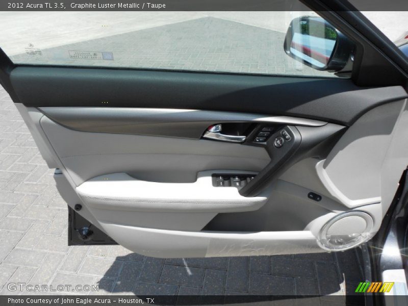 Graphite Luster Metallic / Taupe 2012 Acura TL 3.5