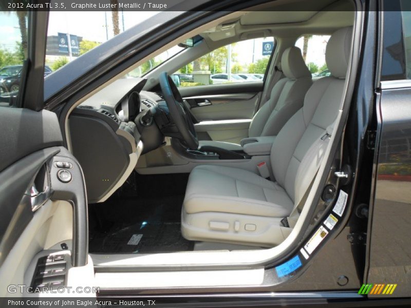 Graphite Luster Metallic / Taupe 2012 Acura TL 3.5