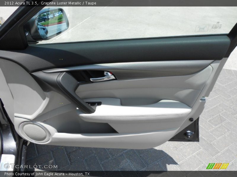 Graphite Luster Metallic / Taupe 2012 Acura TL 3.5