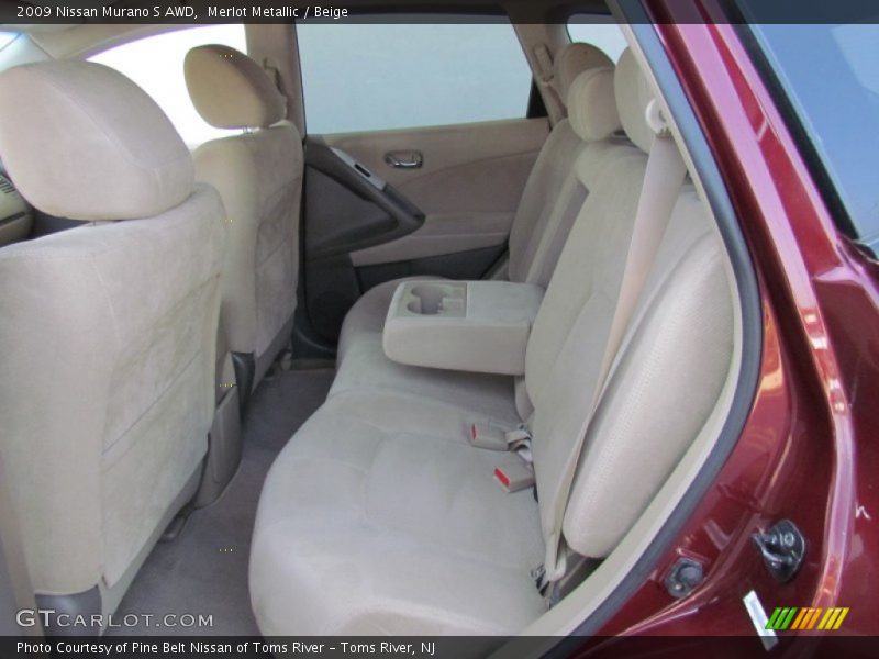 Merlot Metallic / Beige 2009 Nissan Murano S AWD