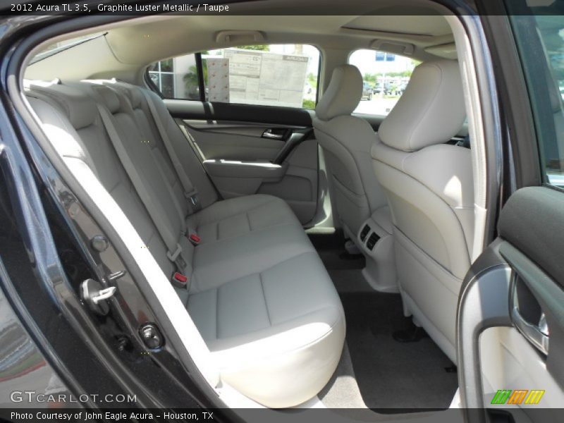 Graphite Luster Metallic / Taupe 2012 Acura TL 3.5