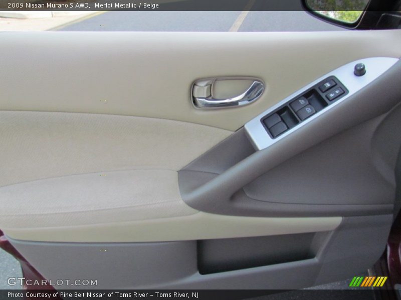 Merlot Metallic / Beige 2009 Nissan Murano S AWD