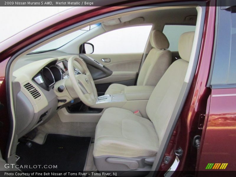 Merlot Metallic / Beige 2009 Nissan Murano S AWD