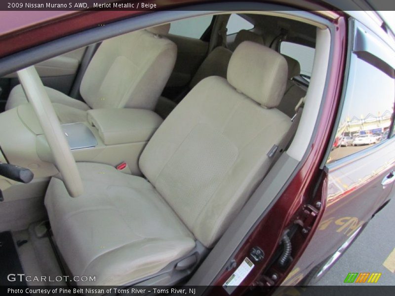 Merlot Metallic / Beige 2009 Nissan Murano S AWD