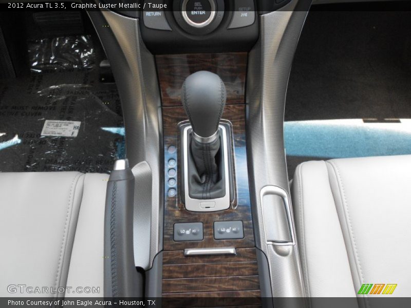 Graphite Luster Metallic / Taupe 2012 Acura TL 3.5