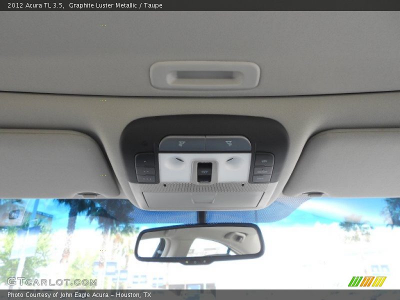 Graphite Luster Metallic / Taupe 2012 Acura TL 3.5