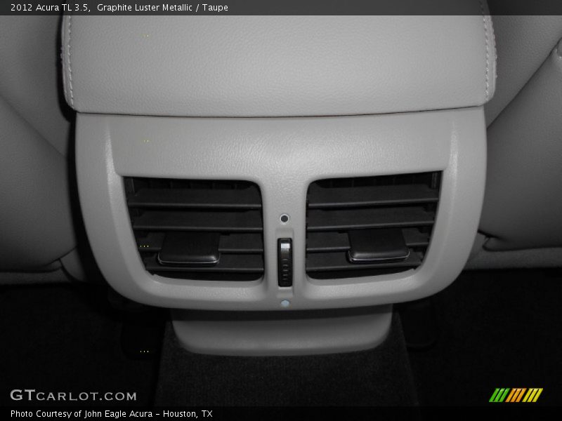 Graphite Luster Metallic / Taupe 2012 Acura TL 3.5