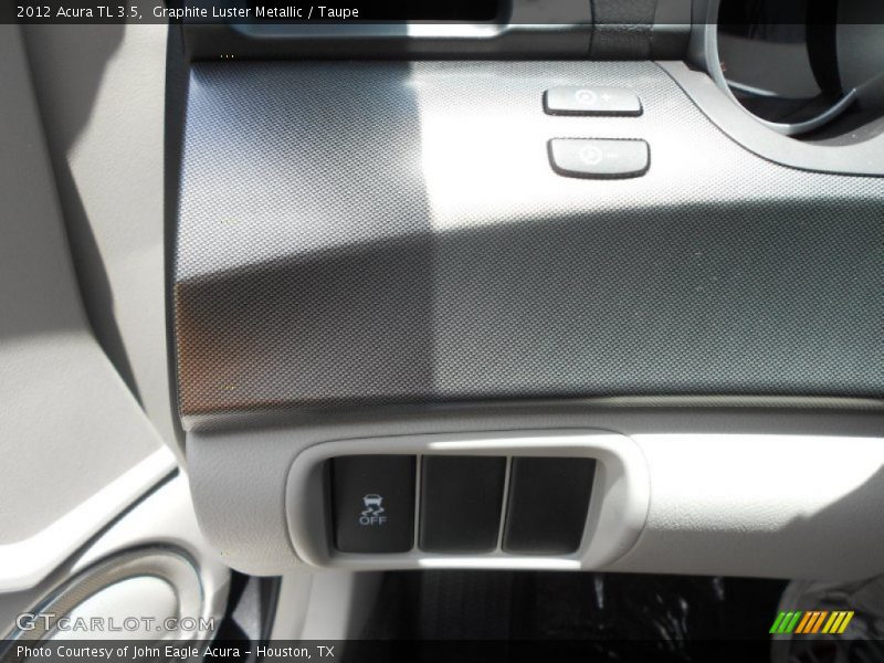 Graphite Luster Metallic / Taupe 2012 Acura TL 3.5
