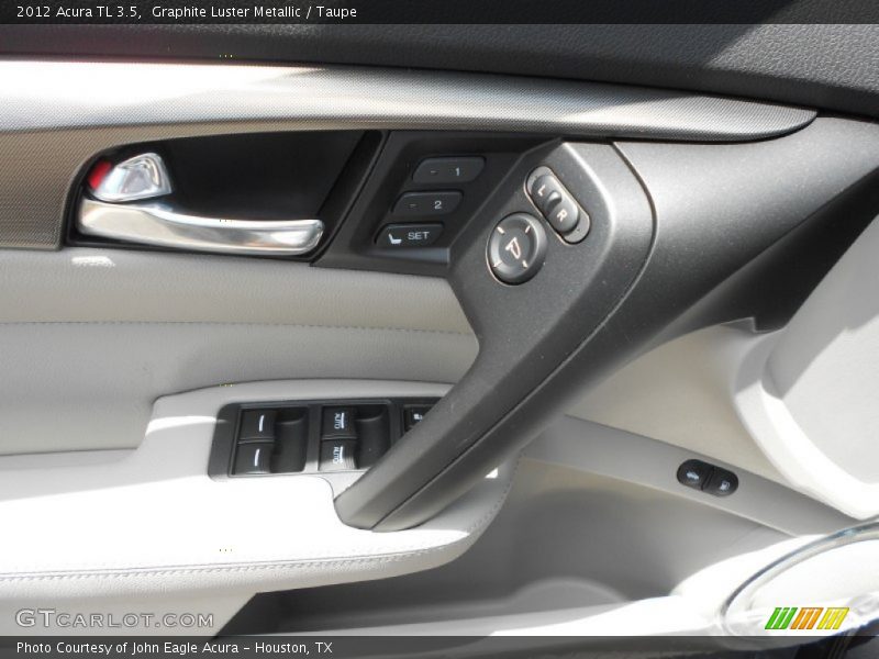 Graphite Luster Metallic / Taupe 2012 Acura TL 3.5