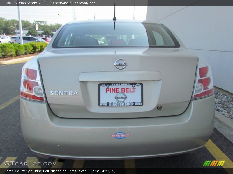 Sandstone / Charcoal/Steel 2008 Nissan Sentra 2.0 S