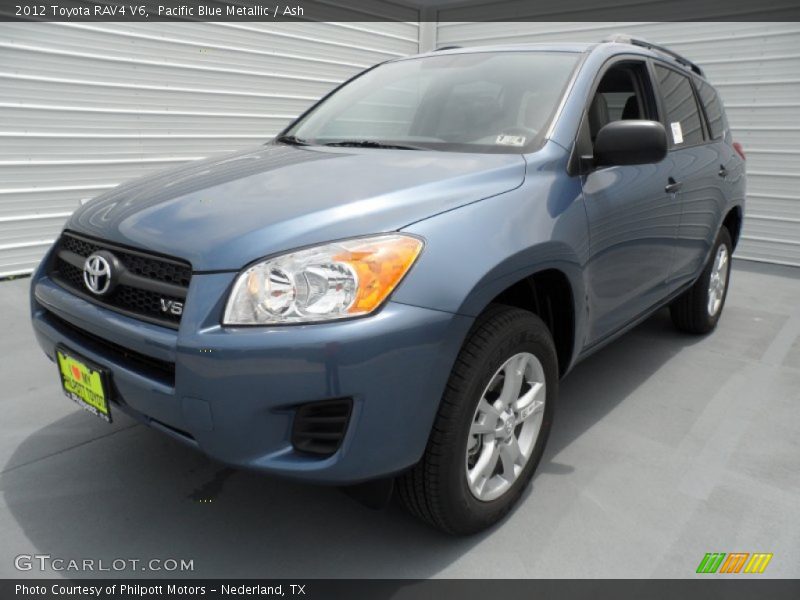 Pacific Blue Metallic / Ash 2012 Toyota RAV4 V6