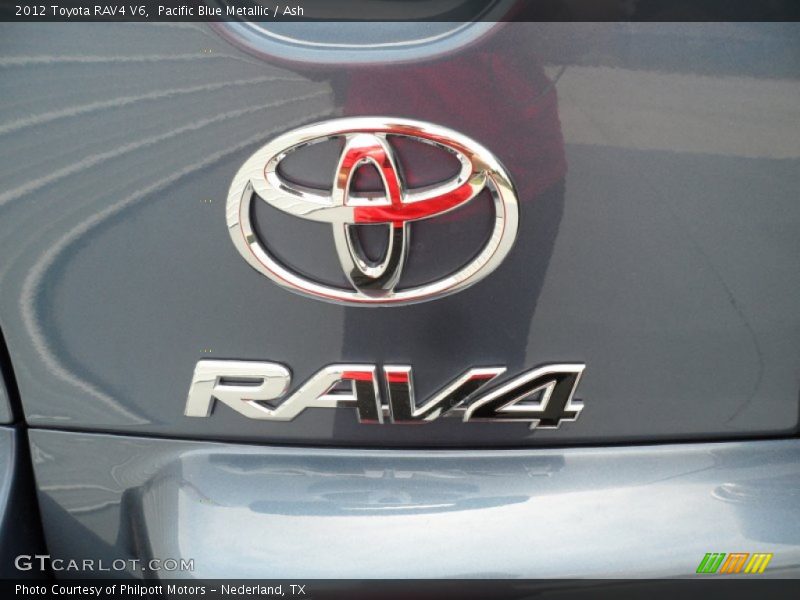 Pacific Blue Metallic / Ash 2012 Toyota RAV4 V6